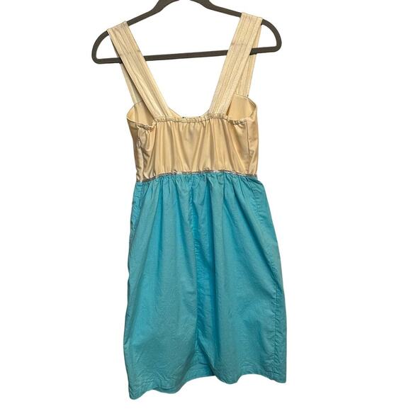 Designer Roberta Oaks Women's Knee Length Sun Dress M Teal and Cream
‎ Hawaiian - Picture 2 of 10